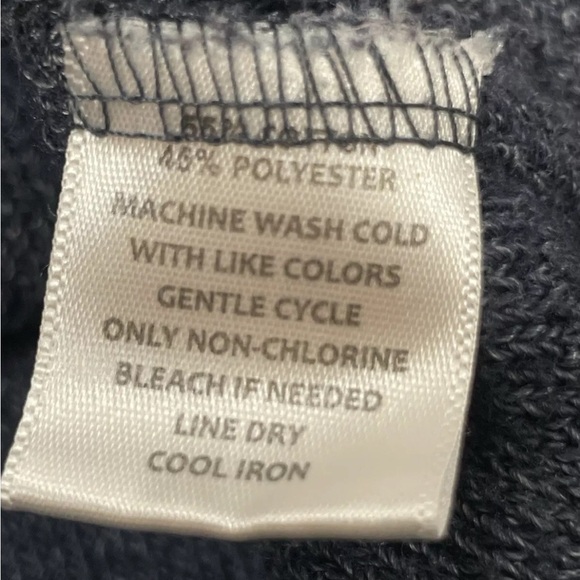 Ole Smoky Whiskey Long Sleeve Crewneck Nub Relaxed Fit Sweatshirt Navy Women’s S - Picture 13 of 14